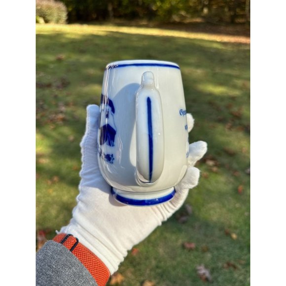 1978 Porsgrund Norway Limited Edition Christmas Mug "Christmas Eve" Vintage - Picture 5 of 7